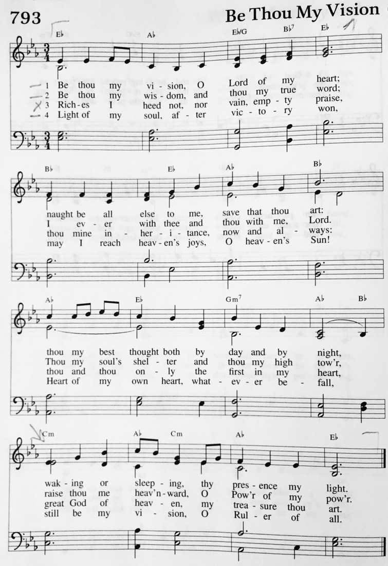 Hymn 793 - Be Thou My Vision